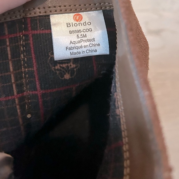 Blondo Waterproof Ankle Boots for Women, Waterproof Suede Ankle Boot, Size 5.5M - Picture 2 of 8